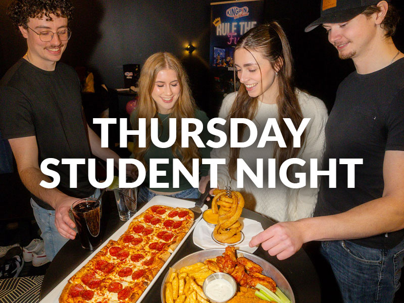 Thursday Student Night
